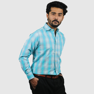 Custom Design <b>Men's</b> Flannel <b>Shirts</b> Solid Pattern Quick Dry Breathable 100% Cotton <b>Safari</b> Style Collar Full Sleeve - Product Image 3
