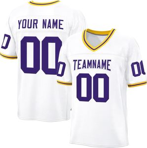 Camiseta de Fútbol Americano de Malla de Poliéster con Impresión Digital Personalizada con Nombre y Número del Jugador, Uniforme Deportivo Premium - Product Image 5