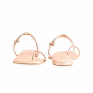 Sandales à talons fantaisie pêche FN0784 Chappal - Product Image 2