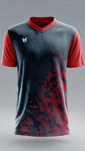 Maillot de football personnalisé par sublimation, séchage rapide, 100% polyester, imprimé, pour homme - Product Image 2