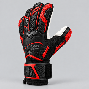 Nouveaux gants de gardien de but de football avec protection des doigts, gants de football professionnels, vente en gros, gants personnalisés naturels - Product Image 3