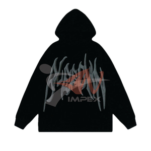 เสื้อฮู้ดพิมพ์ลายพัฟฟ์คุณภาพระดับมืออาชีพ ขายดี เสื้อฮู้ดพิมพ์ลายพัฟฟ์ รับสั่งทำโลโก้ เสื้อฮู้ดพิมพ์ลายพัฟฟ์สำหรับผู้ชาย - Product Image 6