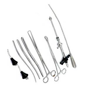 Ensemble d'instruments chirurgicaux génériques pour utérus, 8 pièces, gen cohen, pour chirurgie gynécologique, qualité hospitalière, en acier inoxydable - Product Image 4