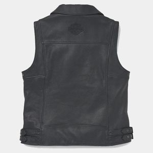 Chaleco de Cuero Layton para Hombre Harley - Product Image 2