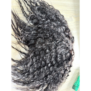 Tupé de Cabello Humano con Ondas Naturales, Base de Encaje Suizo y PU, 120% de Densidad, para Hombres con Calvicie - Product Image 5