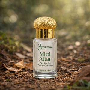 Perfume Natural de Tierra Mitti Attar |   Mitti Ittar, Attar Indio Sin Alcohol Hecho con Aceite de Sándalo - Product Image 2