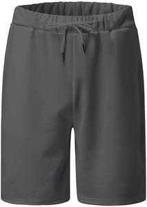 Ensemble deux pièces gris uni pour hommes, t-shirt à manches courtes et short décontracté d'été, tenue pour le streetwear et les ensembles sportifs - Product Image 4