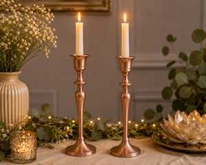 Portavelas Individual de Metal y Madera, Diseño Múltiple, Atractivo, Hecho a Mano, Decoración para el Hogar, Portavelas, Frascos para Velas, Navidad, Bodas - Product Image 1