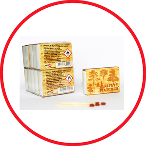 Cerillas de Seguridad Ecológicas para el Hogar, Caja de Cerillas con Impresión, Tamaño 51x35x14mm, 40 Cerillas de Madera para Encender en la Cocina del Hogar - Product Image 2