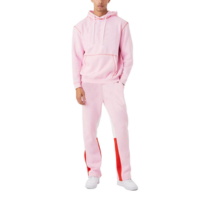 <b>Sweatpants</b> and Hoodie Mens Set Two Piece Tracksuit OEM Sun Faded Men Joggers <b>Flared</b> <b>Sweatpants</b> Set <b>wholesale</b> rate custom - Product Image 5