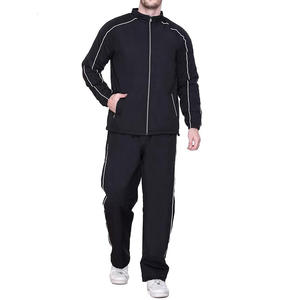 Nouvel ensemble de survêtement tendance pour homme avec fermeture éclair, idéal pour le sport et les loisirs, personnalisable - Product Image 1