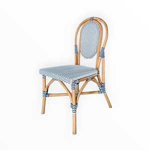 Silla Bistro Más Popular para Cafetería, Restaurante, Espacios Públicos Residenciales - Mimbre Sintético Natural con Garantía de Tejido de 3 Años - Product Image 2