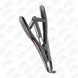 กรรไกรตัดด้ายสีดำสำหรับเย็บปักแบบโค้งงอทำจากสเตนเลสสตีล - Product Image 1