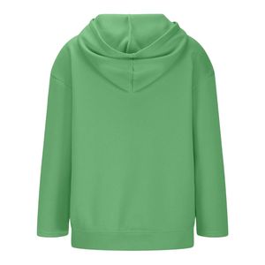 Sweat à capuche décontracté pour femme, coupe ample, style streetwear, mode décontractée - Product Image 3