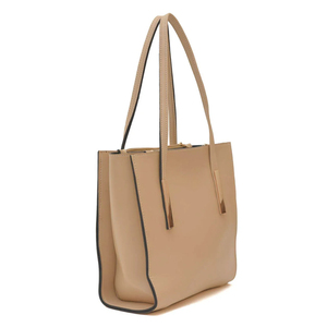 Sac fourre-tout pour femmes de haute qualité personnalisable, sac à main en cuir véritable durable avec deux poignées souples, style quotidien, vente en gros - Product Image 2