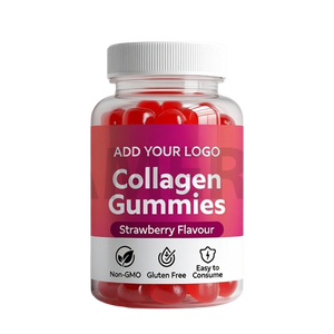 คอลลาเจนกัมมี่รสสตรอว์เบอร์รีแบรนด์ส่วนตัว |   ผู้จัดจำหน่ายอาหารเสริมบำรุงผิว ผม เล็บ แบบขายส่ง - Product Image 1