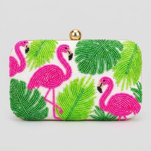Wholesale Luxury <b>Sequin</b> Floral <b>Handbag</b> Women's Bags Beadwork Purse For Bridesmaid Party - Product Image 2