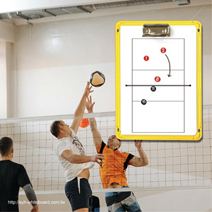 Tableau d'entraînement de football magnétique double face 24x31cm, tableau de stratégie effaçable à sec - Product Image 6