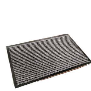 Tapete de Entrada para Exteriores, Reversible, Moderno, Lavable, de Poliéster, con Rayas de PVC, Antideslizante, para Puerta Principal - Product Image 3