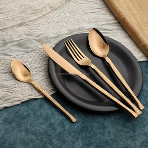 Nuevo juego de cubiertos de bambú y acero inoxidable brillante Grado 202/304 24 piezas Cuchara brillante Tenedor Cuchillo Cuchara de bebé Hecho EN LA India - Product Image 5