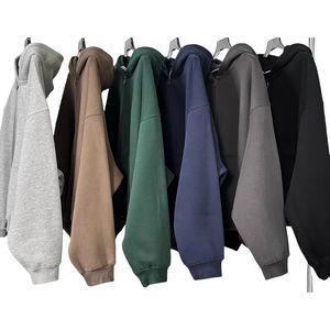 Sudadera con Capucha de Felpa Gruesa Ecológica para Hombre 2026, Moda Sostenible de Invierno, Ropa Casual, Color Sólido, Logotipo Personalizado - Product Image 6