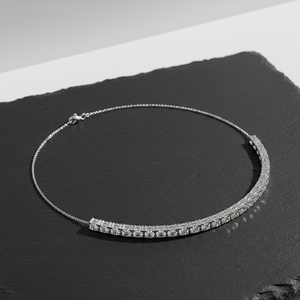 Brazalete de Tenis Clásico de Oro Rosa con Diamantes en Oro de 14K y 18K, Diamantes Cultivados en Laboratorio con Certificación IGI, Joyería Fina de Lujo Elegante - Product Image 4