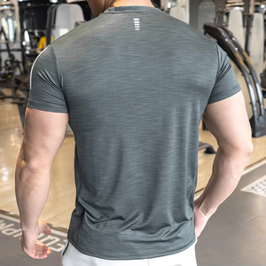 Camiseta Deportiva para Hombre de Secado Rápido, Absorbente de Sudor, Transpirable, para Fitness, Running, Entrenamiento Deportivo, Compresión - Product Image 6