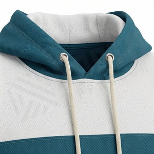 Men's Color Blocking Tracksuit Hoodie <b>Sweatshirt</b> Set Full Sleeve Casual Sportswear Autumn Breathable Polyester Cotton Joggers - Product Image 4