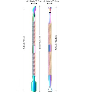 Professional Electric Nail Care Manicure Tools Cuticle Pusher with Sustainable Stainless Steel - Product Image 2