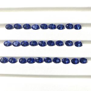 Zirconia Azul de Corte Ovalado, Gema Suelta de Grado AAA, Creada en Laboratorio para Joyería, Alta Calidad - Product Image 4