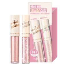 Holika Holika Pink Set de 1 pieza con descuento, combinación de purpurina Sweet Heart + Fairy Parts, ingredientes químicos líquidos - Product Image 1