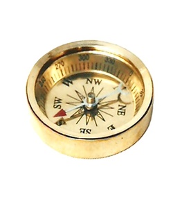 Brújula Náutica de latón antiguo, brújula de latón hecha a mano de Metal de alta calidad, brújula de dirección para senderismo y buscador de dedicación - Product Image 6