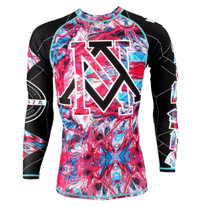 Camiseta de Jiu Jitsu de Manga Larga con Diseño Gráfico, Transpirable, Ligera, de Secado Rápido y Elástica, Kimono de BJJ - Product Image 1