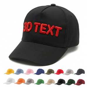 Gorra de Béisbol Personalizada con Texto 3D Bordado, Gorra de Papá con Letras en Relieve y Estampado Animal, Gorra con Nombre y Logotipo Personalizados para Fiestas - Product Image 2