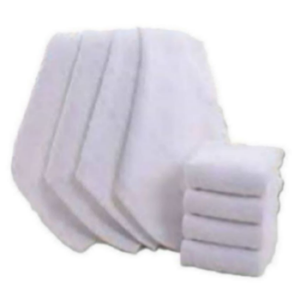 Serviette de bain carrée blanche OEM SKVT 100% coton, technique de tissage, design uni, cadeau - Product Image 3