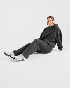 Pantalones Deportivos de Felpa para Mujer, Cintura Alta, Elásticos, Transpirables, Casuales, para Uso Diario, de Algodón Suave, Talla Grande - Product Image 4