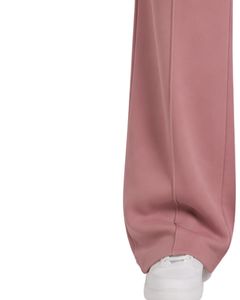 Women Dusty Pink <b>Wide</b> <b>Leg</b> Sweatpants High Waist Loose Fit <b>Lounge</b> Jogger <b>Pants</b> Casual Streetwear Daily Wear - Product Image 3