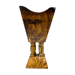 Quemador Bakhoor hecho a mano de alta gama con resina epoxi y fragancia islámica de sándalo ecológico para celebraciones de Ramadán - Product Image 4