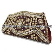Luxury High Quality Beaded Evening <b>Clutch</b> <b>Bag</b> with Stone Pattern Fashion Party <b>Bag</b> <b>for</b> <b>Weddings</b> - Product Image 5