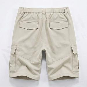 Shorts cargo personnalisés en coton pour hommes et garçons, décontractés, avec poches, style streetwear, grandes tailles, qualité supérieure, vêtements de mode - Product Image 2