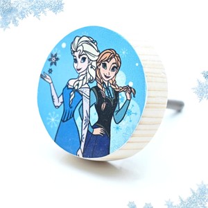 Tiradores de Cajón y Armario de Madera Hechos a Mano, Modernos, con Temática de Frozen, Duraderos, Multicolores, para Niños, para Armarios de Guardería - Product Image 1