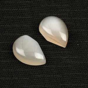 Aamna Gems - Prix d'usine - Pierres précieuses naturelles de qualité supérieure - Éclats de pierre de lune grise de forme irrégulière - Cabochons calibrés - Pierres précieuses en vrac - Troisième qualité - Product Image 4