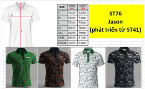 Polo de Golf Personalizado para Hombre, Tela Ligera de Secado Rápido, Polo Estampado Elegante para Deportes al Aire Libre, Uniforme de Club - Product Image 6