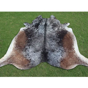 Alfombra de cuero genuino de piel de vaca con pelo natural, tapete de piel de vaca para sala de estar, dormitorio, decoración de casa de campo - Product Image 6