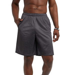 Shorts en maille pour hommes, couleur unie, prix bas, confortables, en stock, shorts de sport décontractés, livraison directe d'usine - Product Image 1