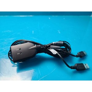 ELECOM KM-A22BBK Conmutador de uso compartido de periféricos USB, usado como piezas de repuesto para equipos semiconductores antiguos - Product Image 1