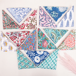 Hot Sale Collection : Premium Quality Hand Block Printed Colorful Bandana Bulk <b>Square</b> <b>Scarf</b> Multi-Style Wristband - Product Image 1