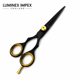 Navaja de Afeitar Recta Vintage Luminex Impex con Mango de Concha de Abulón y Acero al Carbono, Lista para Usar en Barberías y Salones - Product Image 4