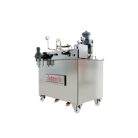 Machine de moulage sous pression à chambre chaude, avec système de revêtement automatique des moules, mélange à la demande, force d'injection de 280 kg, entièrement mécanique et automatisée