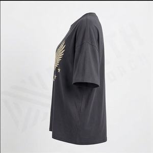 เสื้อเชิ้ตทำงานผู้หญิงมาใหม่ แฟชั่นฤดูใบไม้ผลิและฤดูใบไม้ร่วง ลายพิมพ์ทันสมัย สไตล์ลำลอง ชุดเดรสผู้หญิง ผ้าซาตินปักเลื่อม น้ำหนัก 240 กรัม ผ้าฝ้าย 100% - Product Image 3